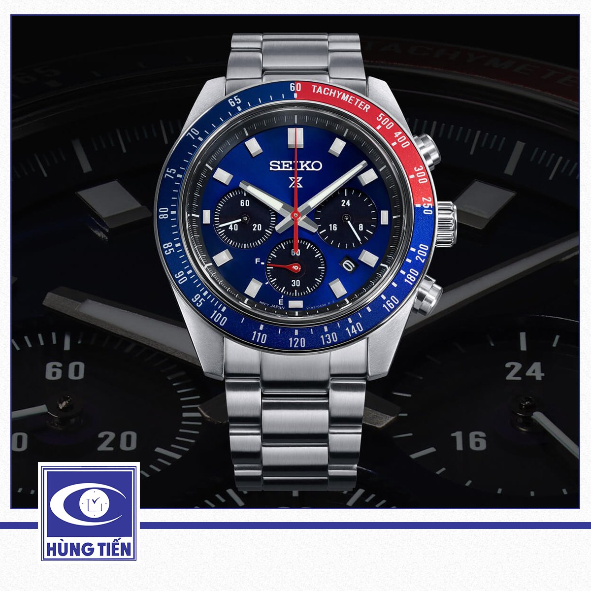 Đồng hồ SEIKO PROSPEX SPEEDTIMER SSC913P1 - Mang tới sự tự tin trong mọi tình huống 